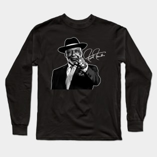 Richard Roundtree signature - High Quality Long Sleeve T-Shirt